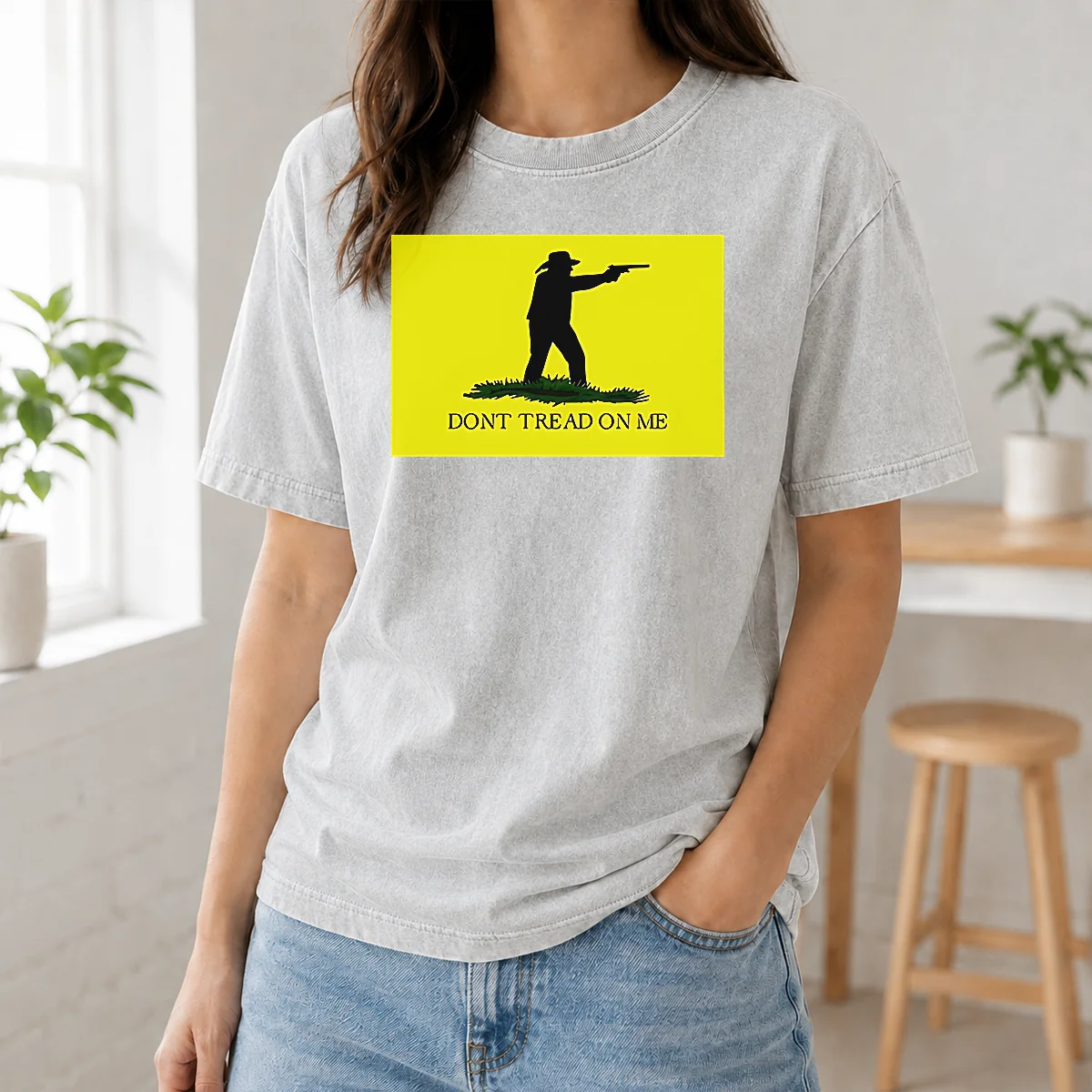 Official Nice Jordan Salinas Don't Tread On Me Shirt - Image 8
