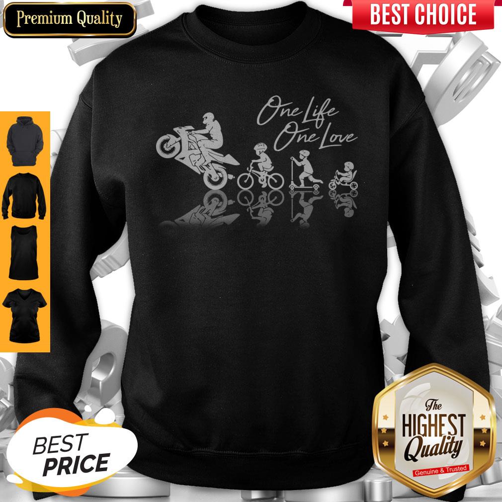 Nice One Life One Love Moto Shirt - Image 5