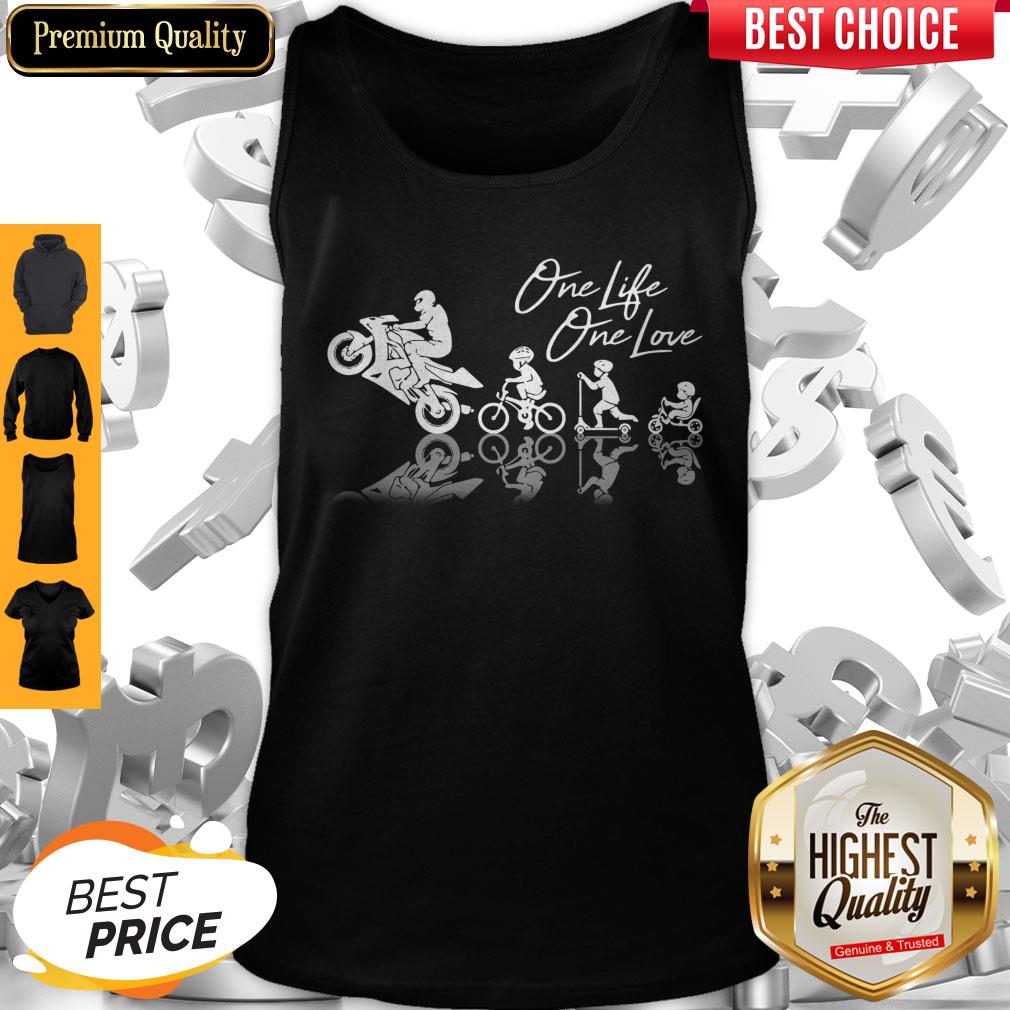 Nice One Life One Love Moto Shirt - Image 4