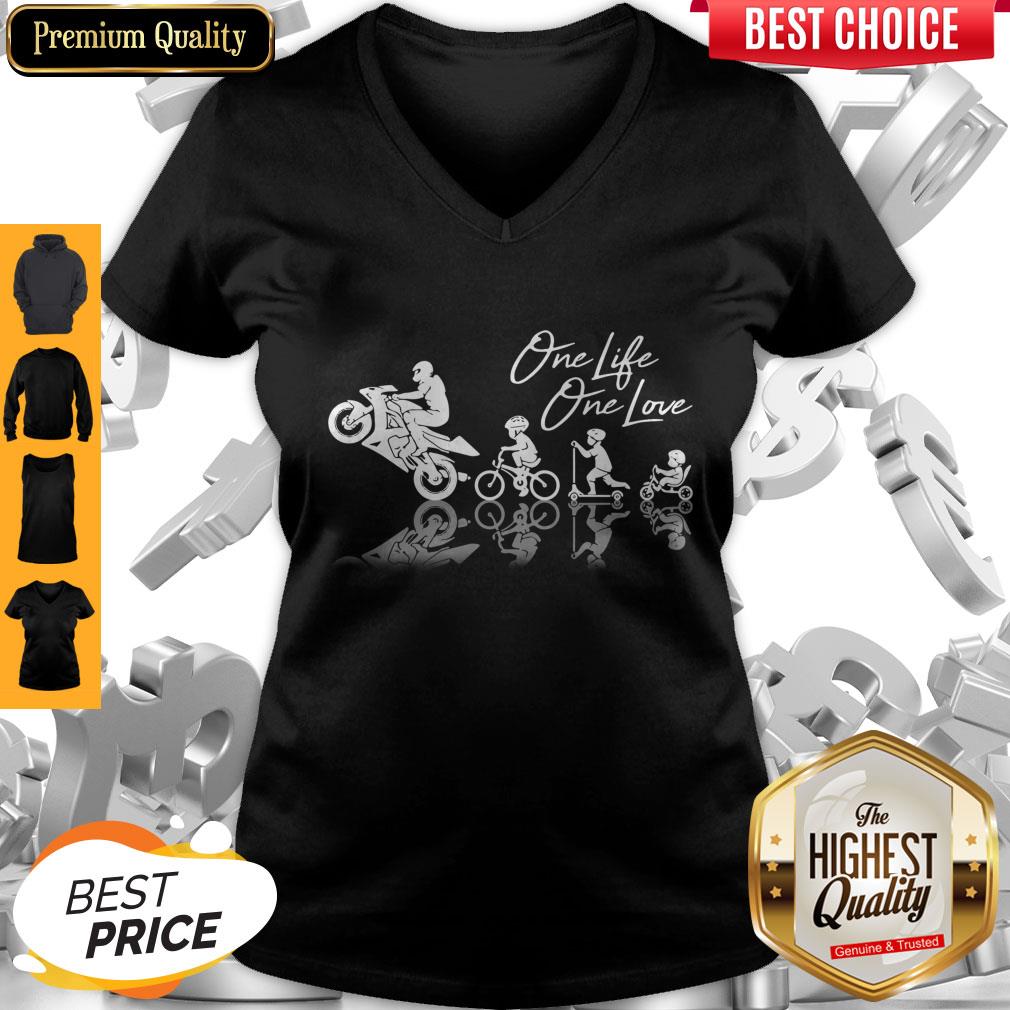 Nice One Life One Love Moto Shirt - Image 3