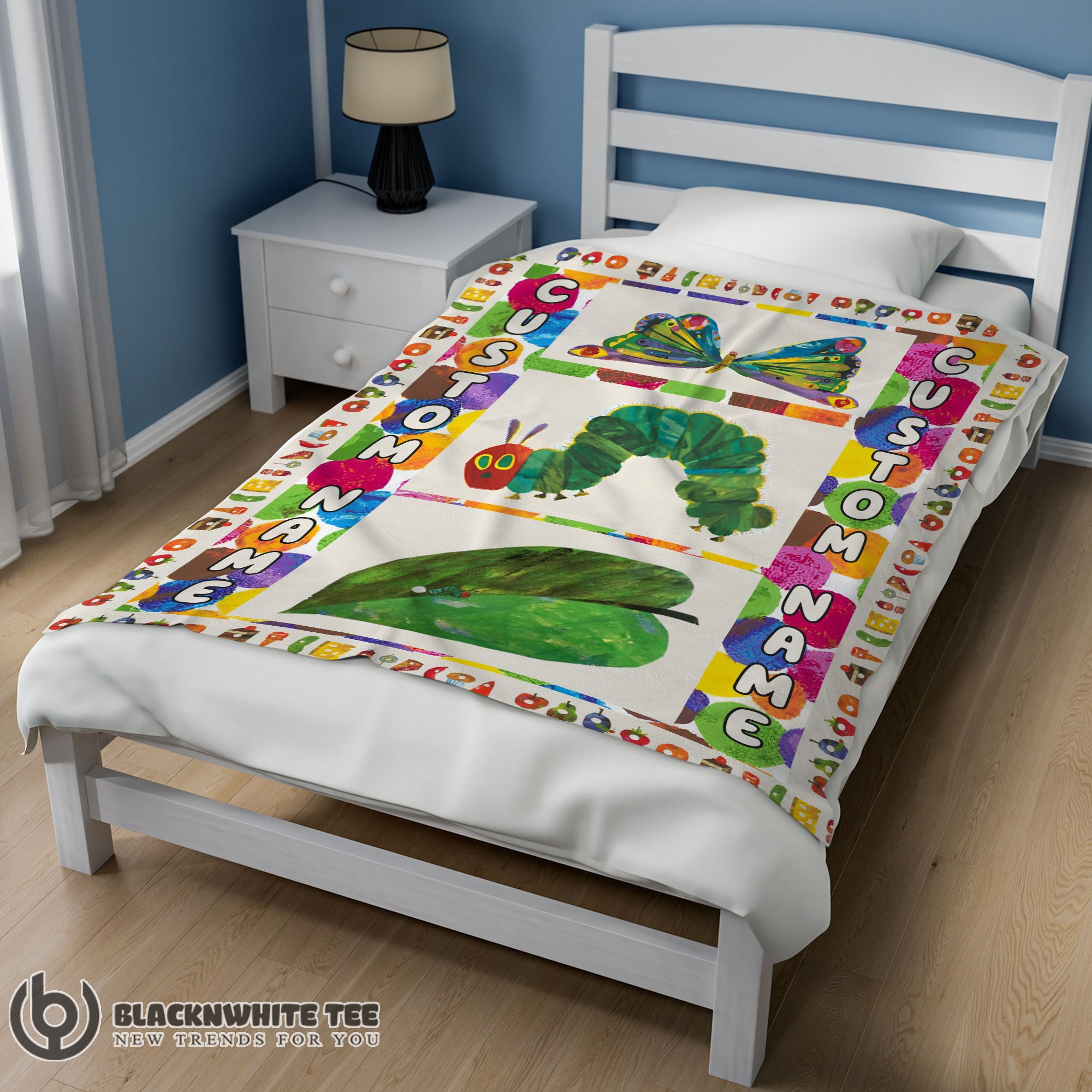 Official Premium The Very Hungry Caterpillar Blanket Fleece Customized Blanket - Image 2