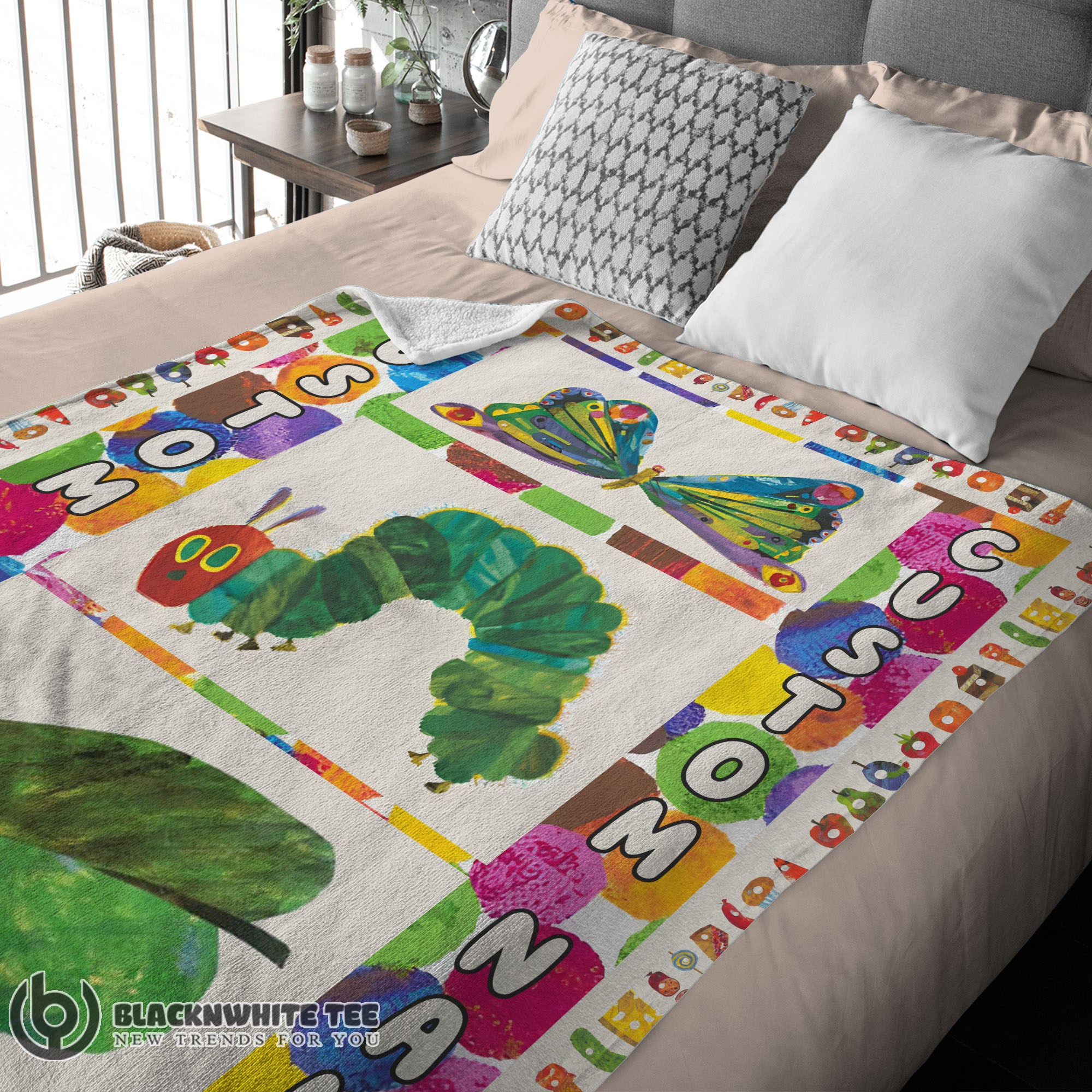 Official Premium The Very Hungry Caterpillar Blanket Fleece Customized Blanket - Image 3