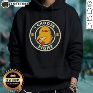 Alternative view of Awesome I Choose Fight Cute Chicken T-Shirt