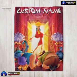 Disney Cartoon The Emperor's New Groove Blanket Fleece Customized Blanket