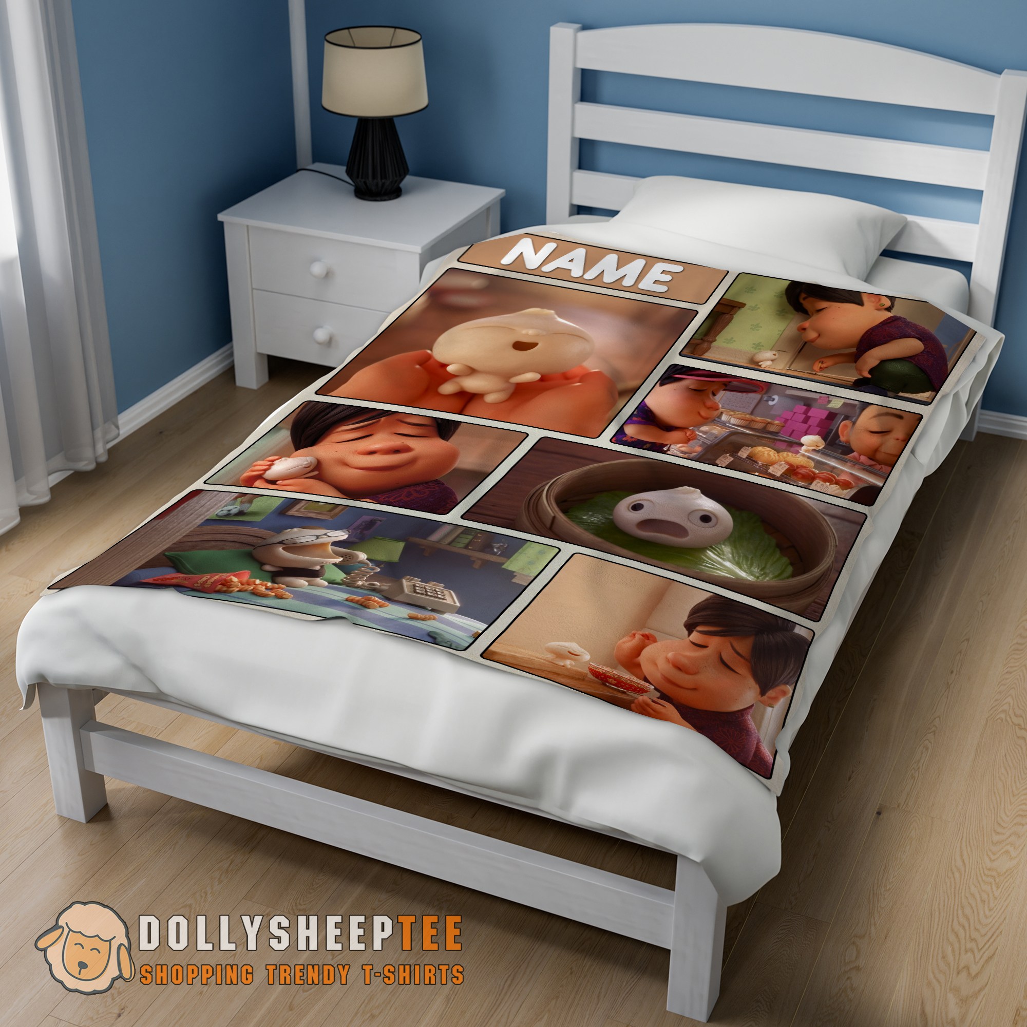 Perfect Cute Good Disney Bao Pixar Short Film Blanket Fleece Customized Blanket - Image 2