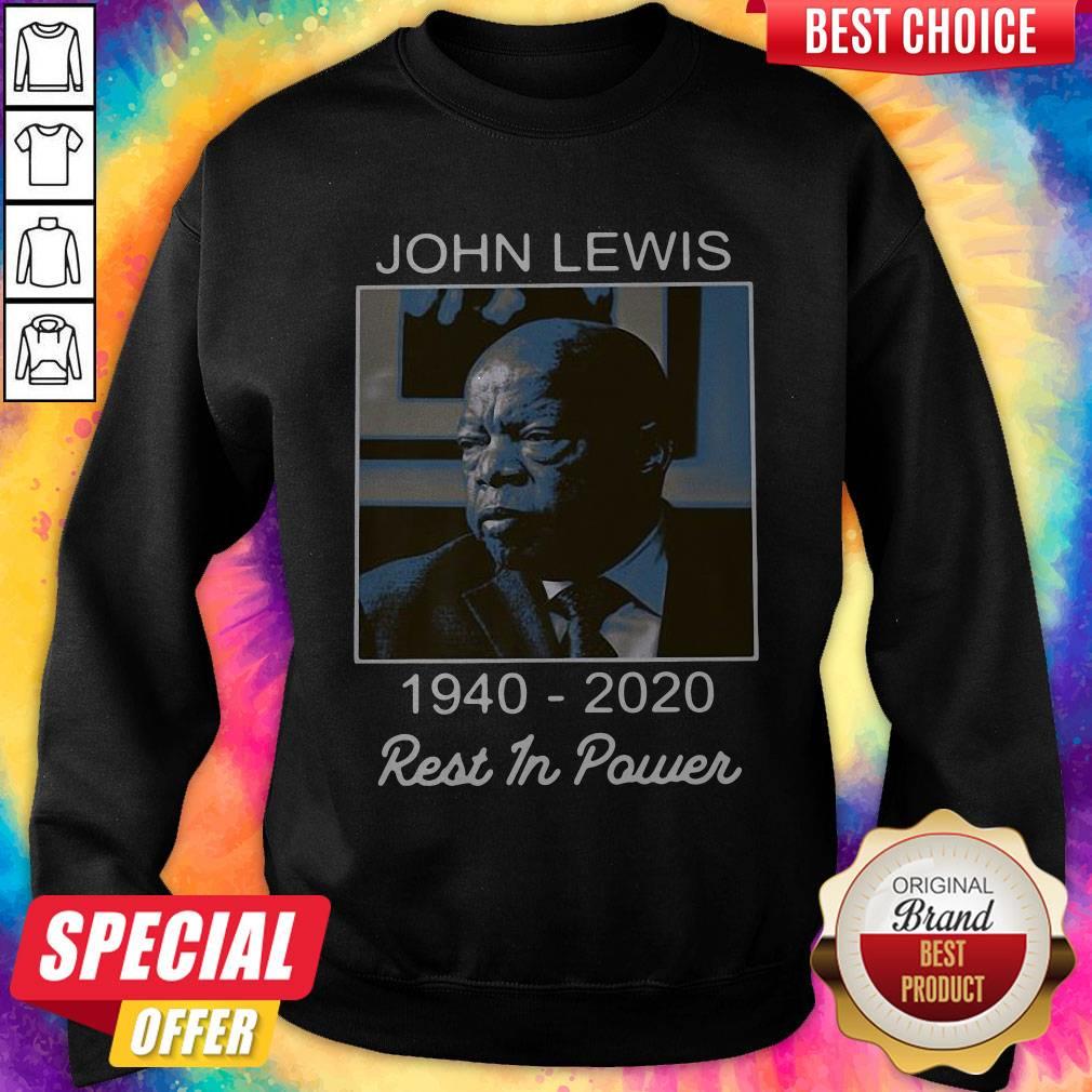 John Lewis 1940-2020 Rest In Power Shirt - Image 3