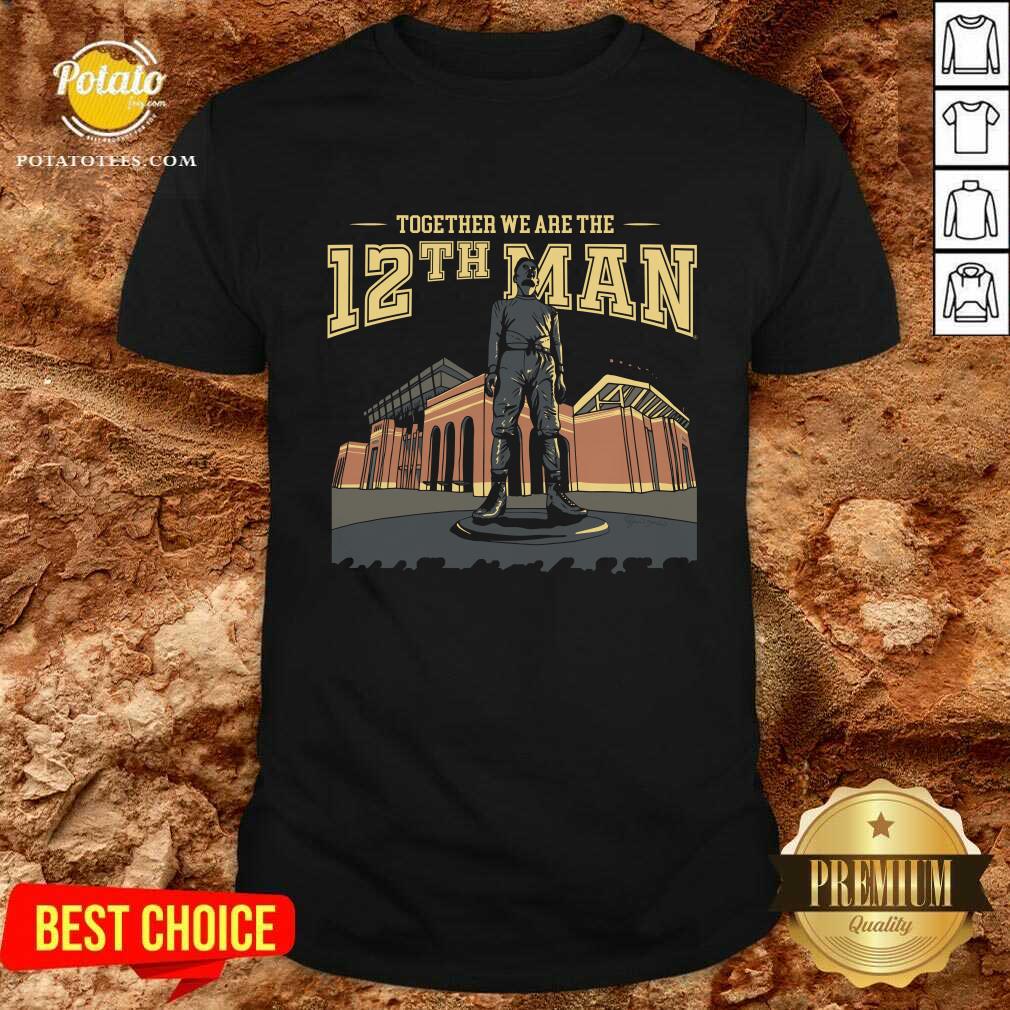 Texas A&M 12th Man Statue T-Shirt