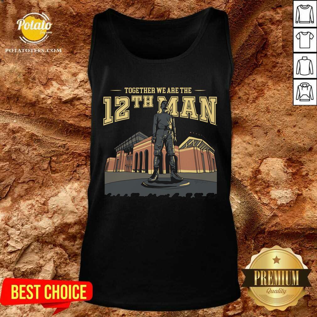 Texas A&M 12th Man Statue T-Shirt - Image 3