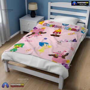 Alternative view of Official Inside Oute Cute Blanket Fleece Customized Blanket