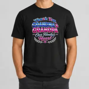 Nice Good Grandparents Day Thank You Tee With Y2K Chrome Shirt