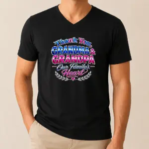 Alternative view of Nice Good Grandparents Day Thank You Tee With Y2K Chrome Shirt