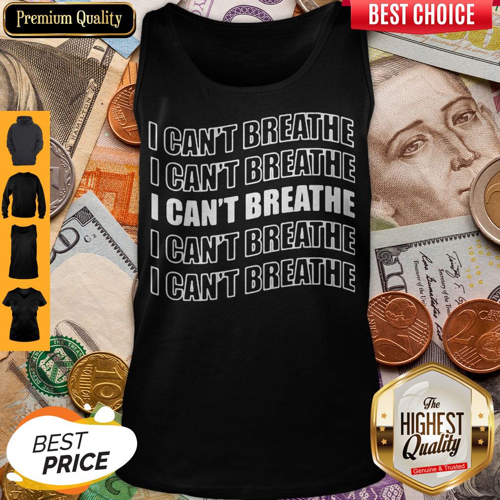 Official George Floyd I Can't Breathe Shirt - Image 4