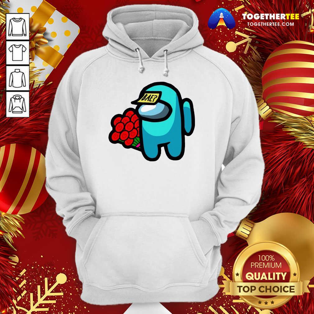 Original Impostor Among Us Valentine 2021 Bae Flower Shirt - Image 4