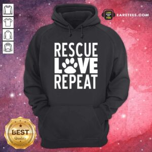 Alternative view of Pretty Rescue Love Repeat Shirt