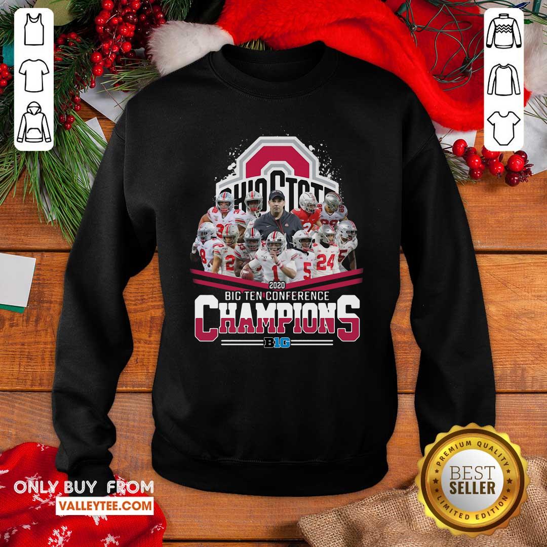Attractive Ohio State 2020 Big Ten Conference Champions Shirt - Image 3