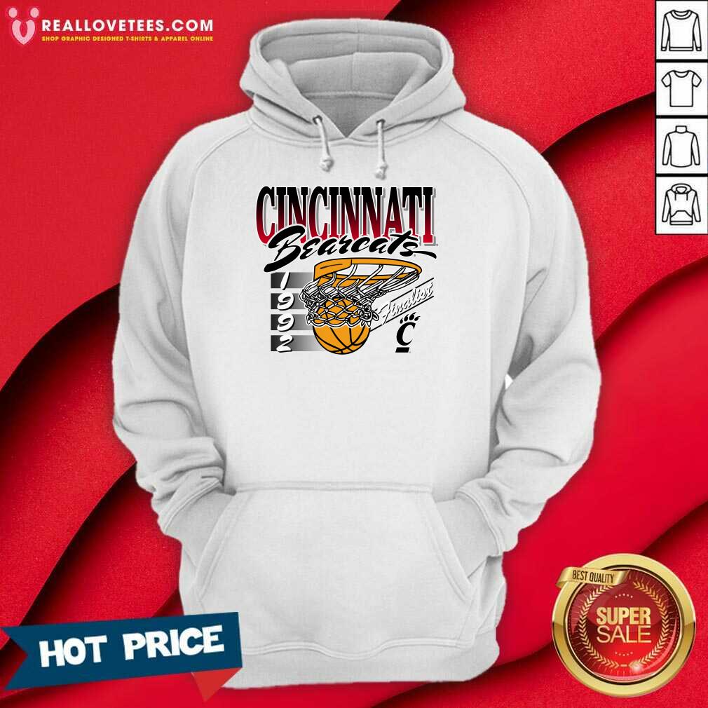 Cincinnati Bearcats Cincinnati Basketball 1992 T-shirt - Image 4