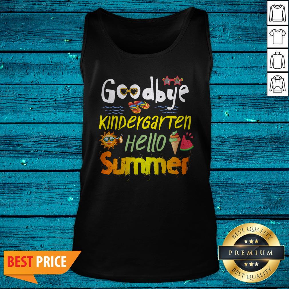 Premium Goodbye Kingdergarten Hello Summer Shirt - Image 5