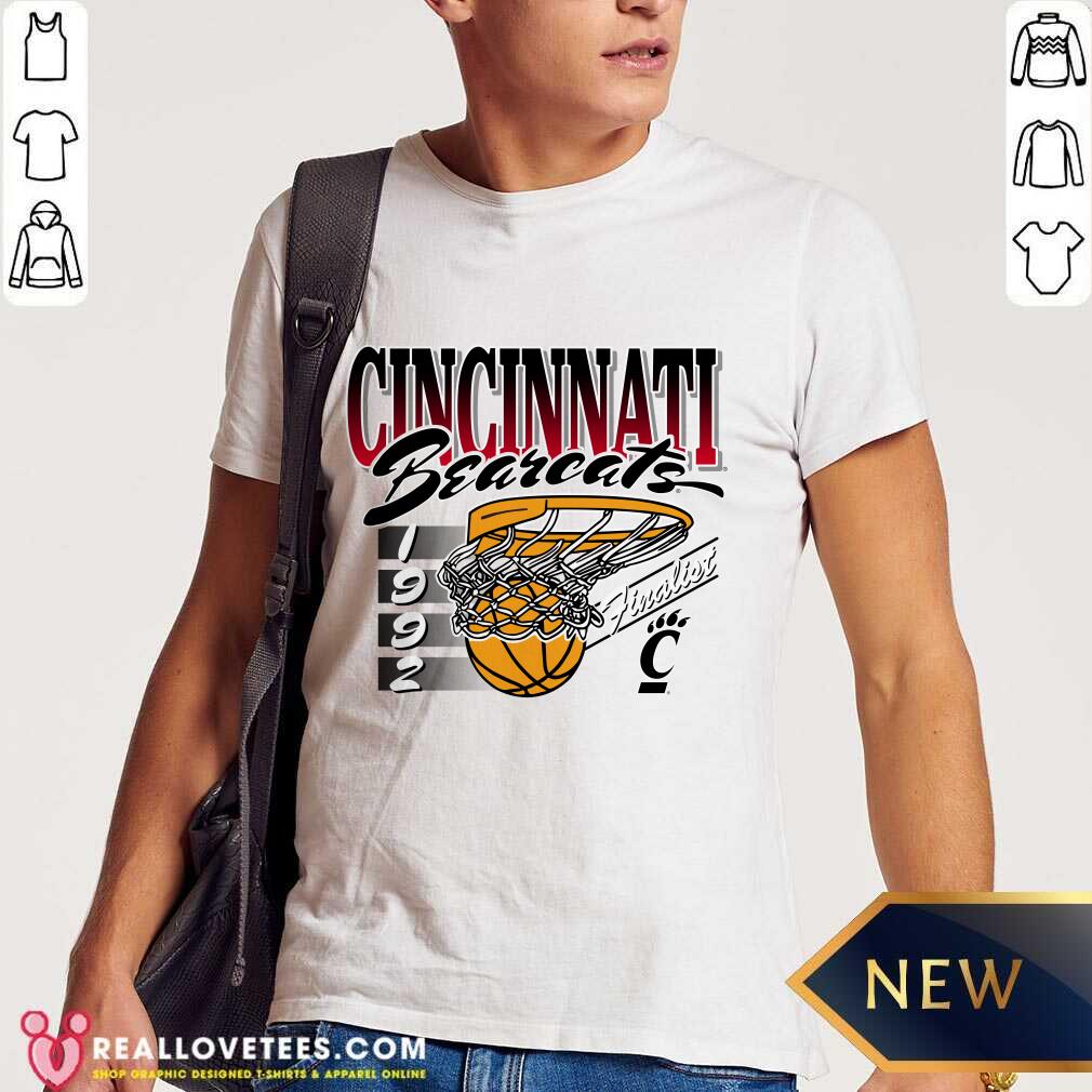Cincinnati Bearcats Cincinnati Basketball 1992 T-shirt