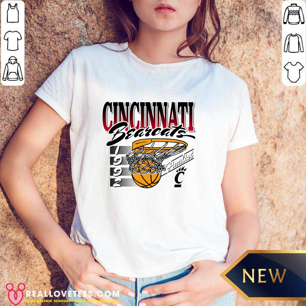 Cincinnati Bearcats Cincinnati Basketball 1992 T-shirt - Image 2