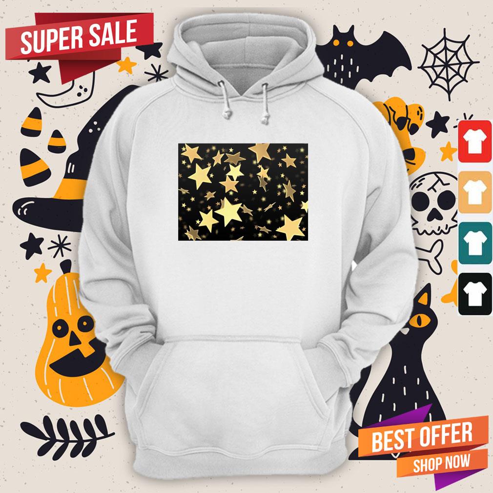 Black And Gold Star Merchandise Day Of The Dead Shirt - Image 5