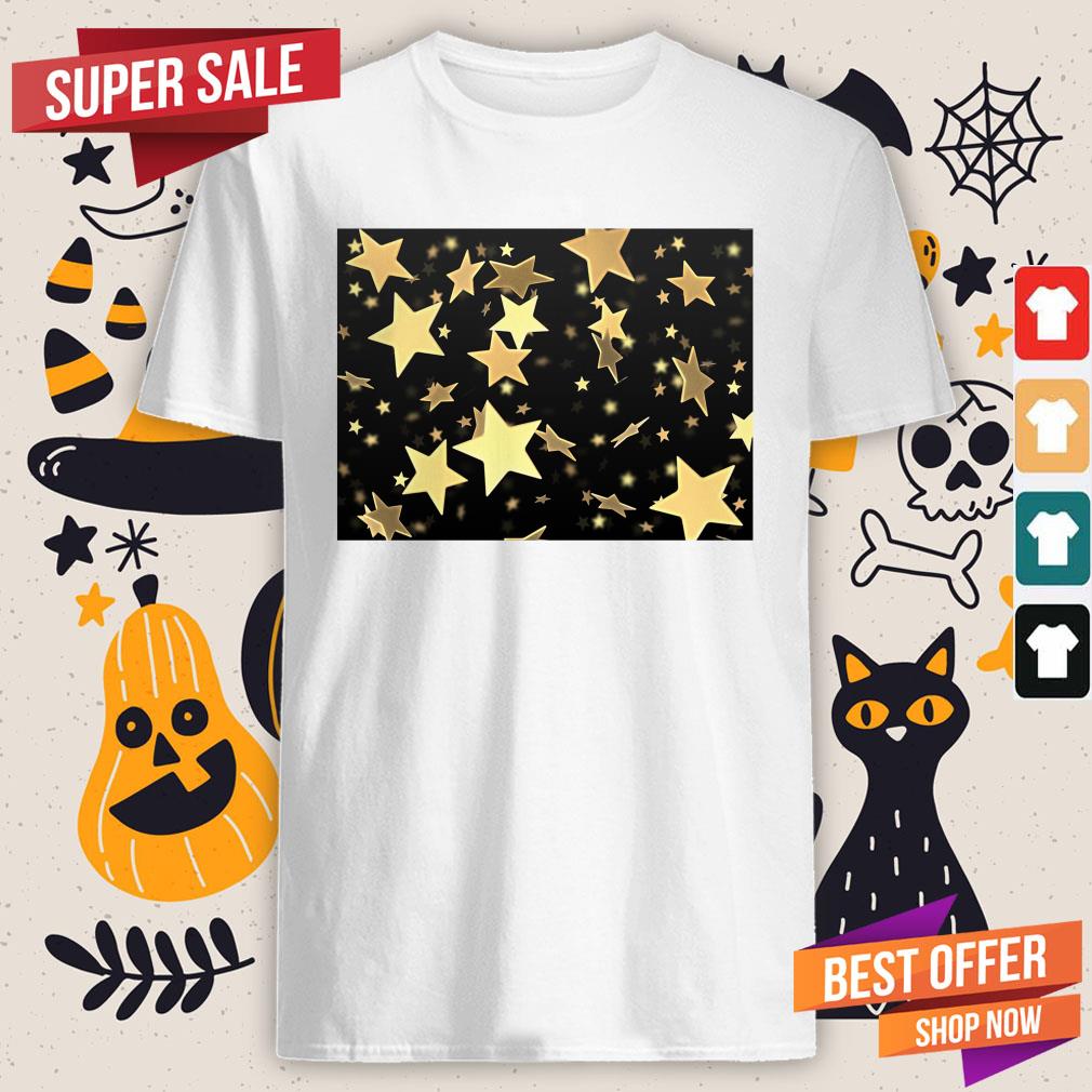 Black And Gold Star Merchandise Day Of The Dead Shirt