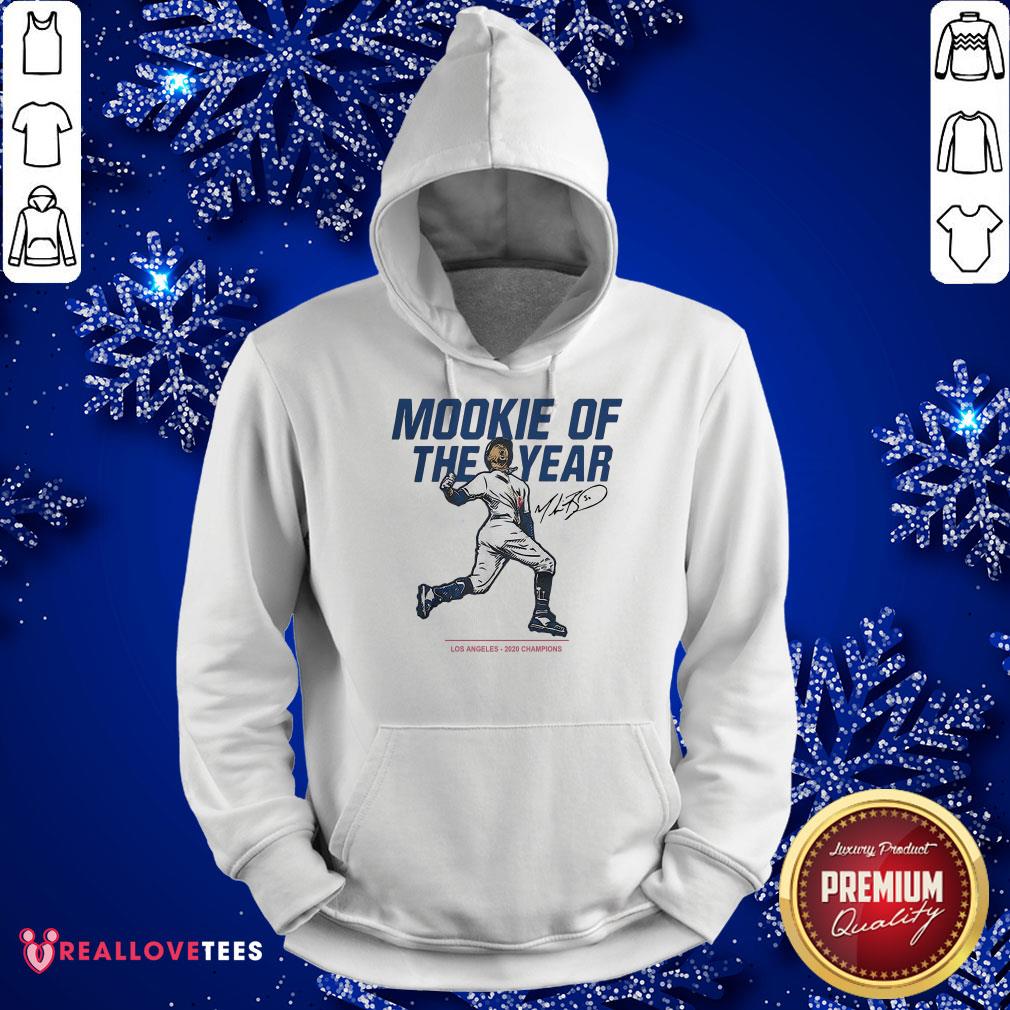 Perfect Mookie Of The Year Los Angeles 2020 Chapions Shirt - Image 4