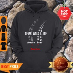 Alternative view of Awesome Never Walk Alone Amelia Bella Name Here Shirt