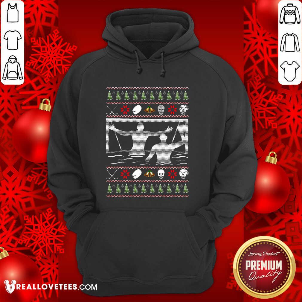 Beautiful Water Polo Ugly Christmas Shirt - Image 4