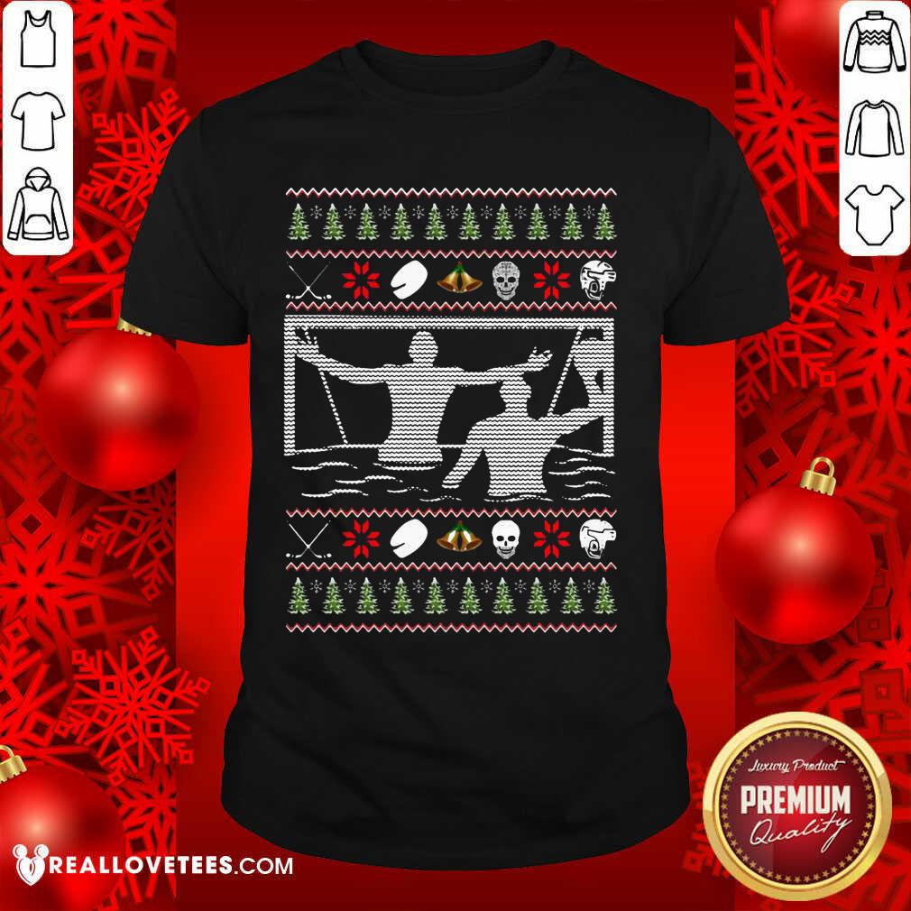 Beautiful Water Polo Ugly Christmas Shirt