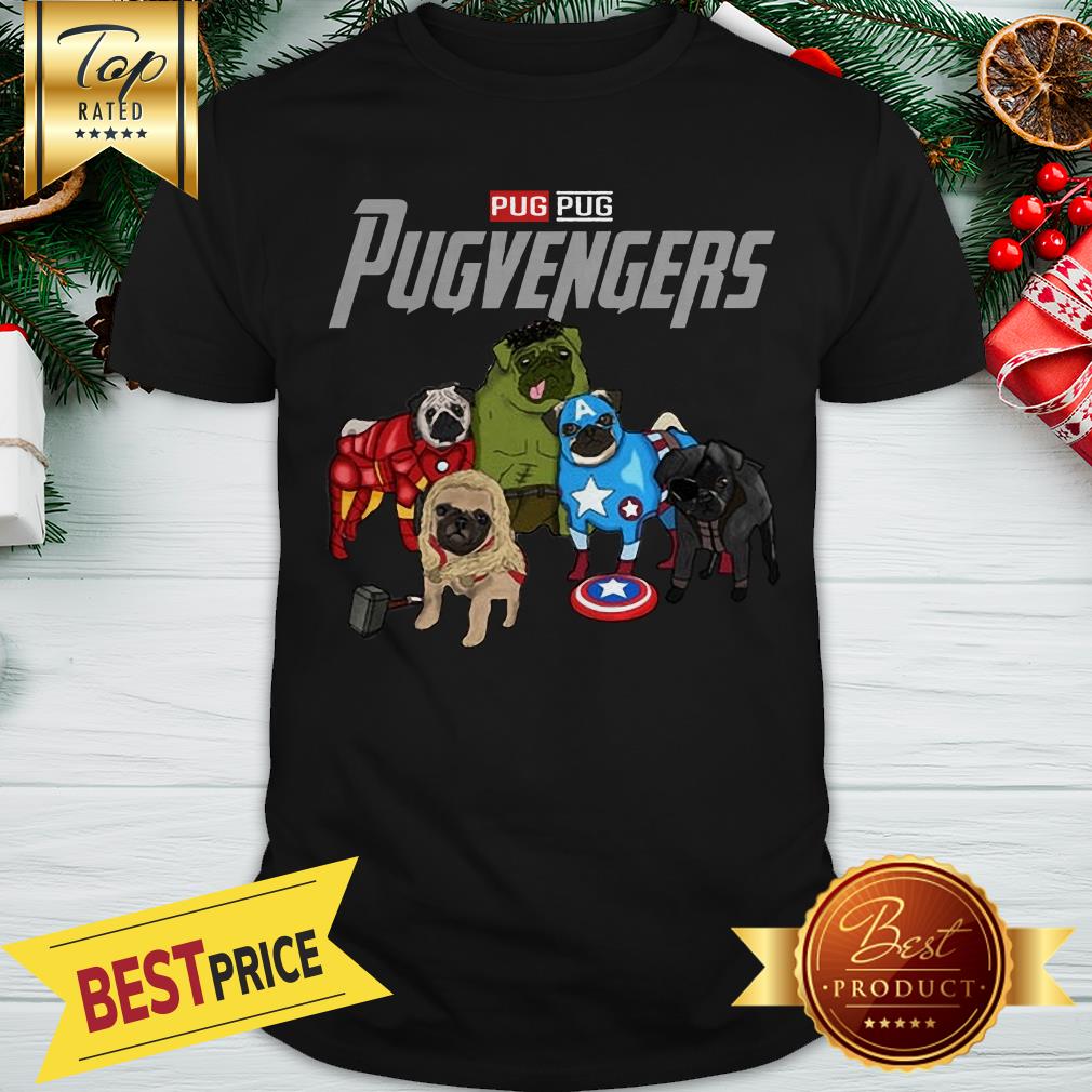 Official Marvel Avengers Endgame Pug Pugvengers Shirt