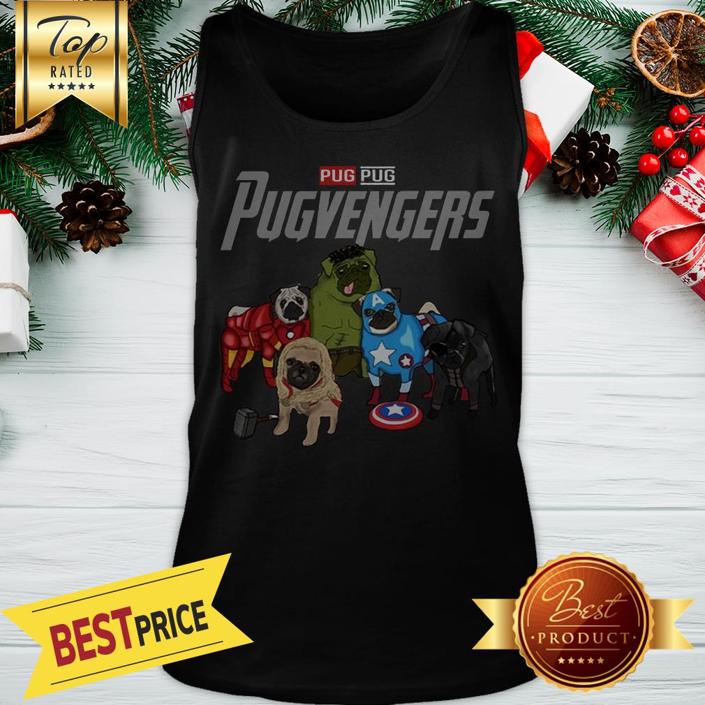 Official Marvel Avengers Endgame Pug Pugvengers Shirt - Image 5