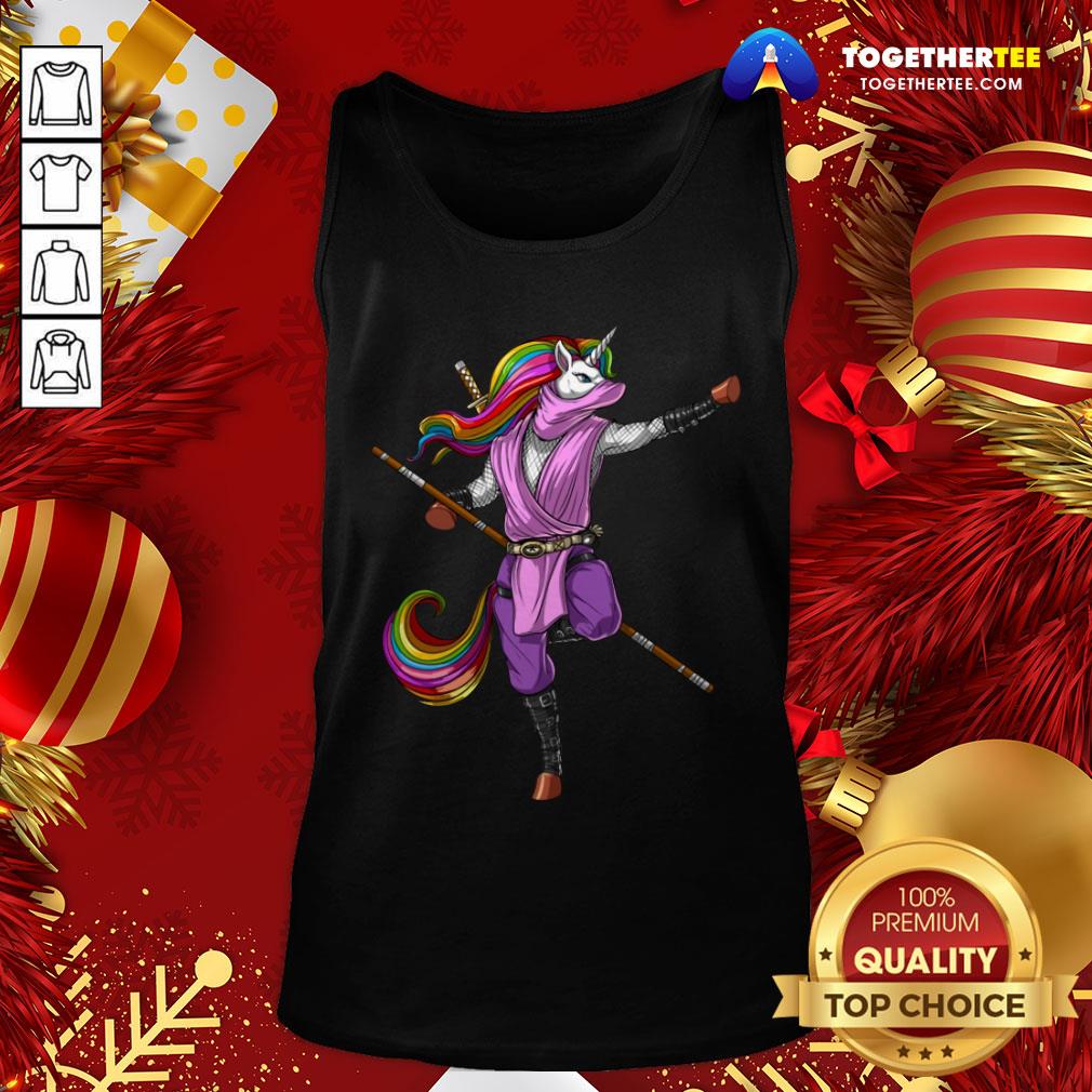 Original Unicorn Ninja Samurai Karate Kung Fu Martial Arts Warrior T-Shirt - Image 3