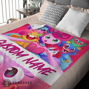Alternative view of Good Poppy Playtime Mommy Long Legs And Friends Blanket Fleece Customized Blanket