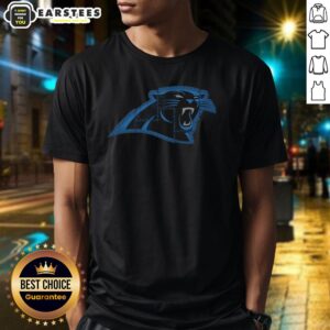 Awesome Carolina Panthers Rivet Logo T-Shirt