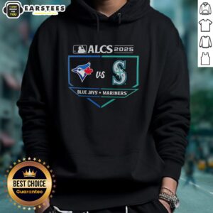 Alternative view of Good Toronto Blue Jays vs Seattle Mariners 2025 ALCS Batter's Box Matchup T-Shirt