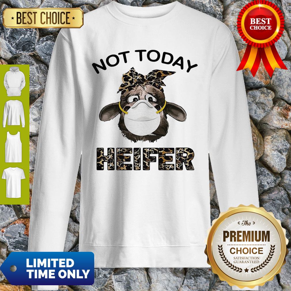 Official Heifer Quarantined Not Today Shirt - Image 2