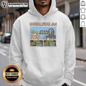 Alternative view of Awesome Mandalorian Jam Grogu And Mando T-Shirt
