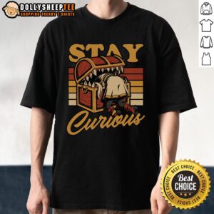 Top Frieren Elf Anime Treasure Stay Curious T-Shirt