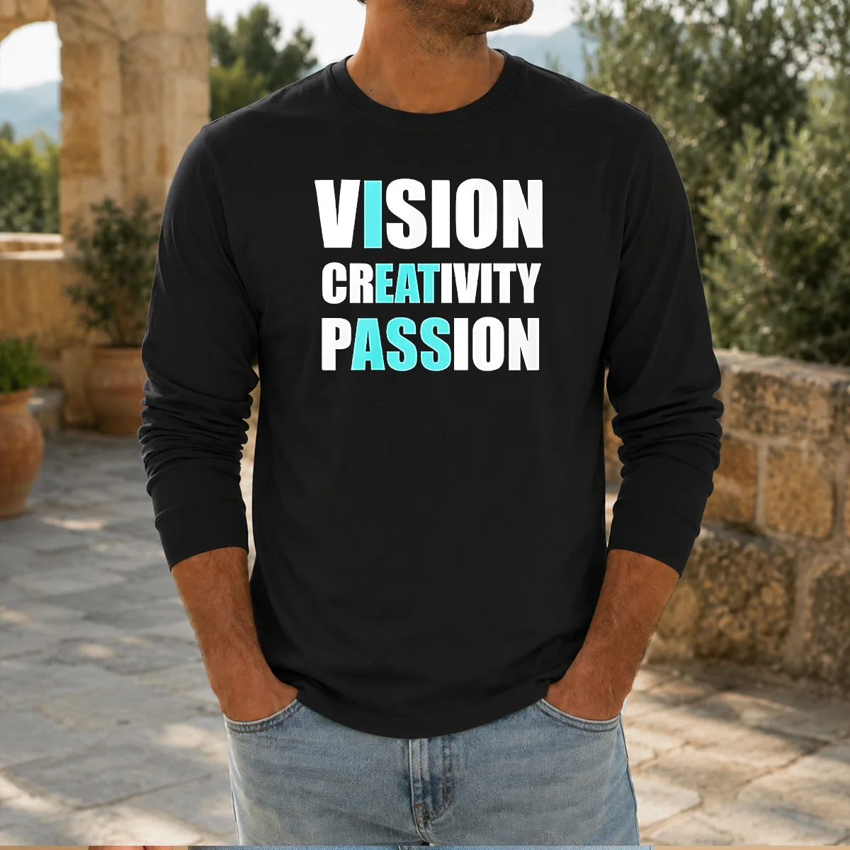Original Vision Creativity Passion I Eat Ass Shirt - Image 5