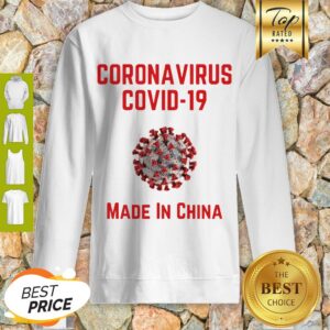 Alternative view of Awesome CORONAVIRUS COVID 19 Made In China Shirt