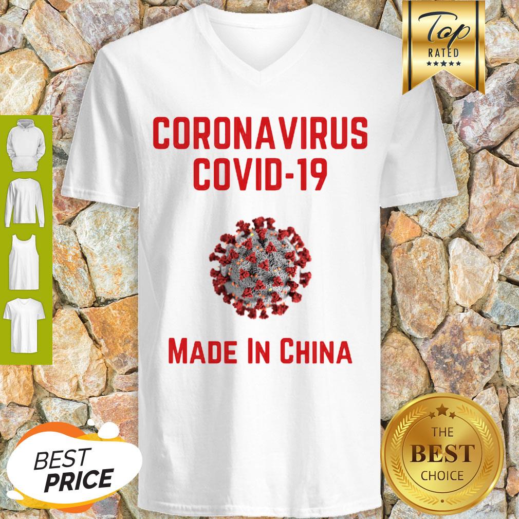 Awesome CORONAVIRUS COVID 19 Made In China Shirt - Image 4