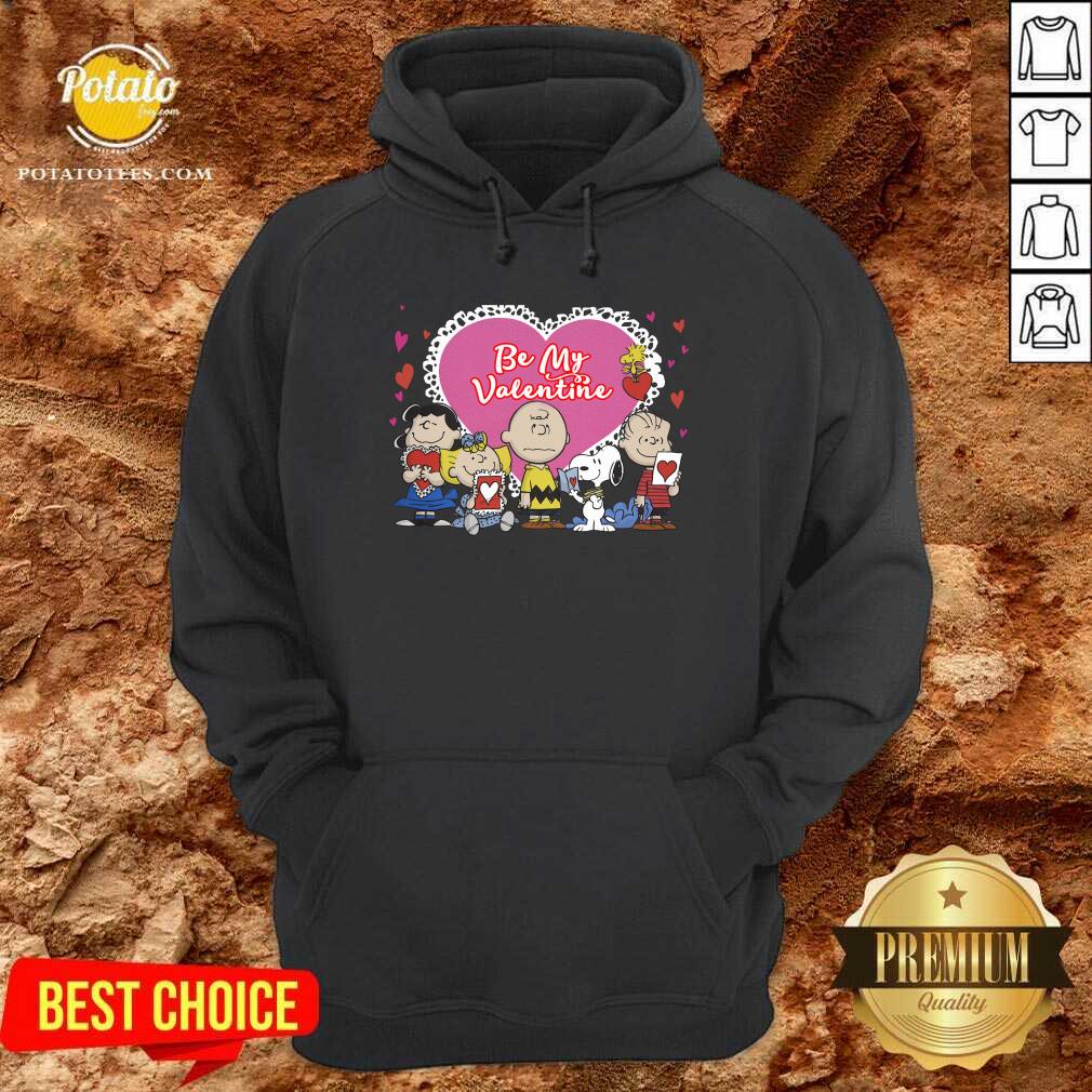Awesome The Peanuts Be My Valentine Shirt - Image 5