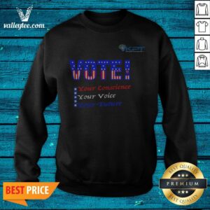 Alternative view of KPT - VOTE Your Conscience Your Voice Your Future Premium Shirt