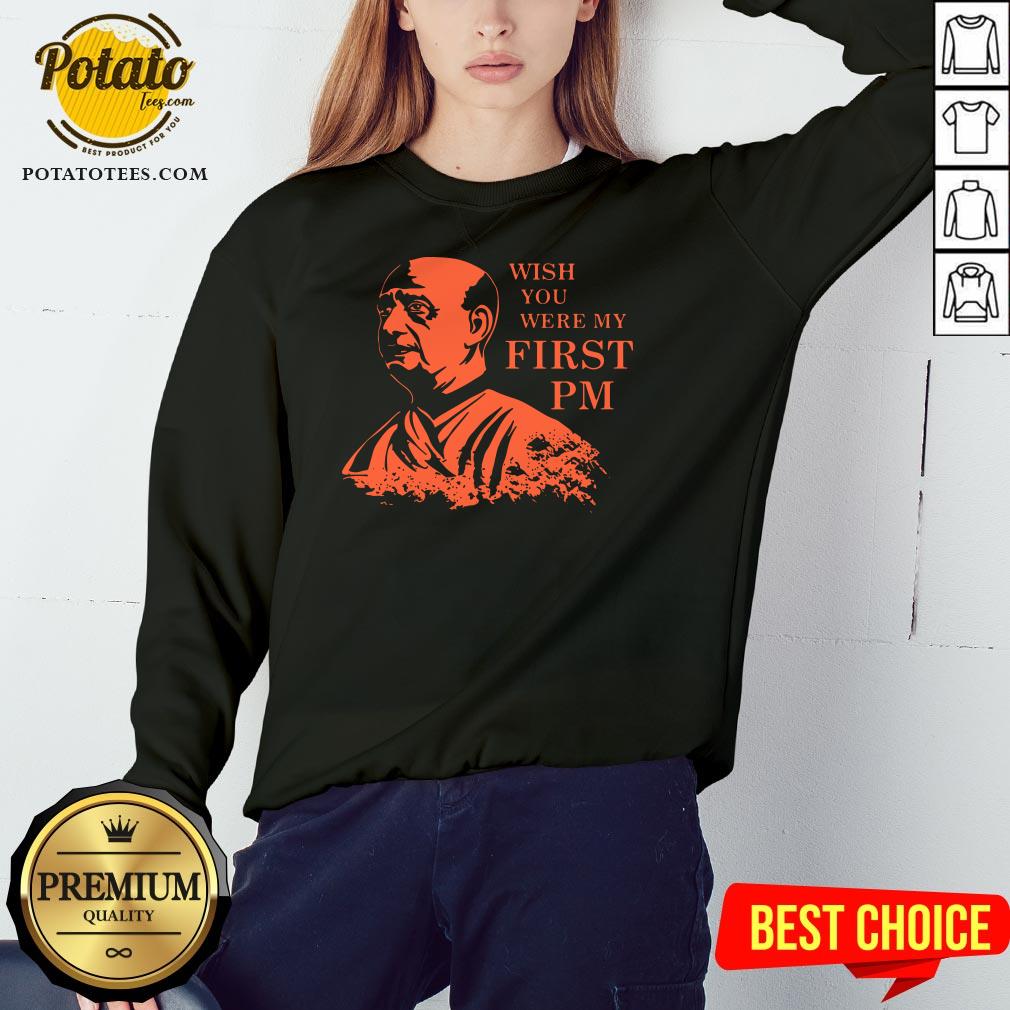 Love Bhaiya Sardar Patel Wish You Were My First Pm Shirt - Image 4