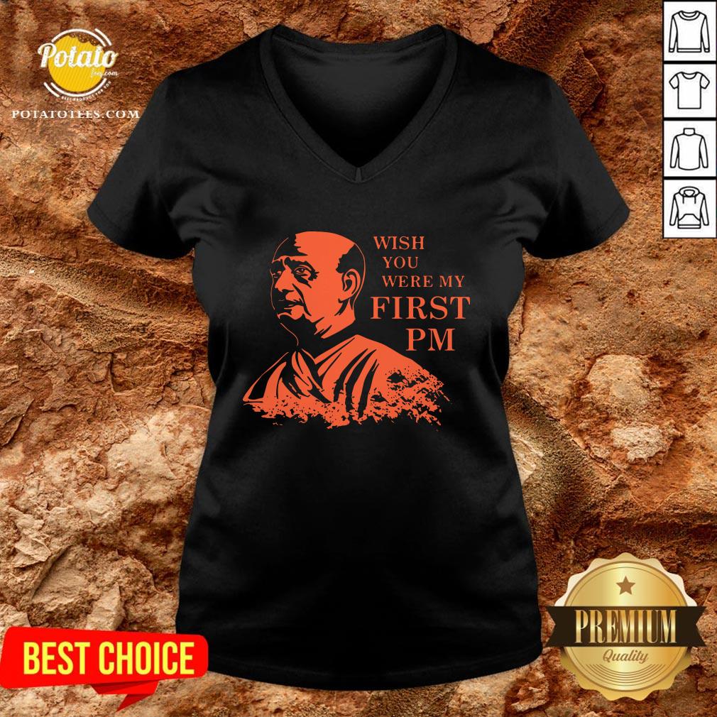 Love Bhaiya Sardar Patel Wish You Were My First Pm Shirt - Image 2