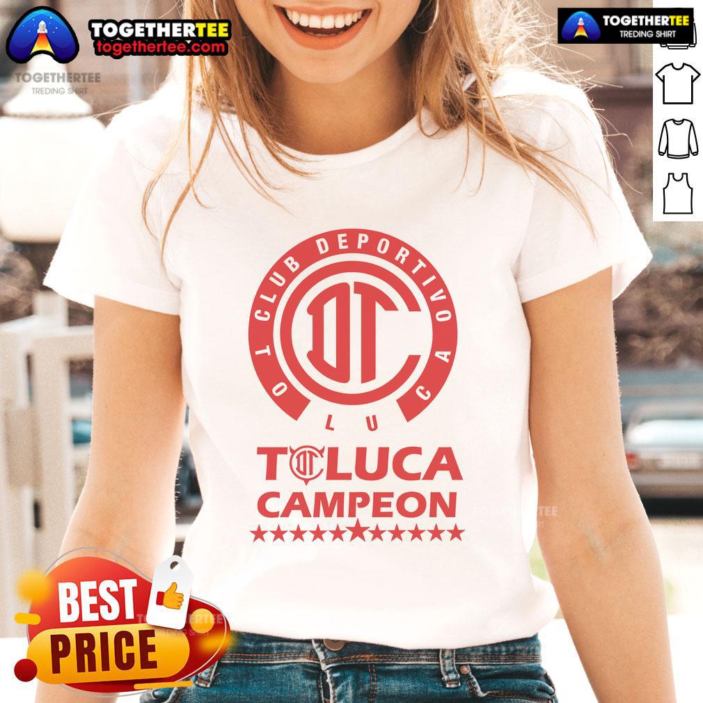 Official Playera Yazbek Diablos Rojos Toluca Campeones 2025 T-Shirt - Image 3