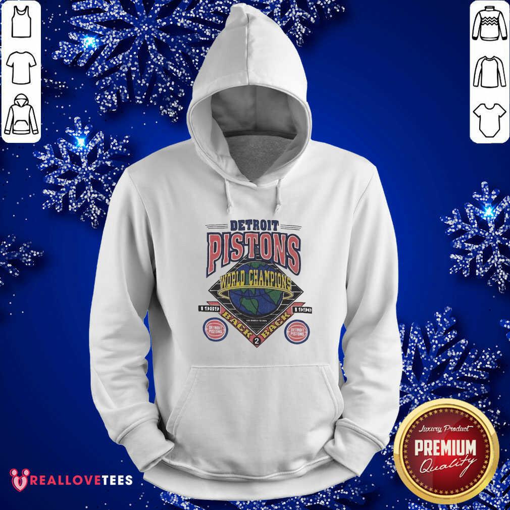 Sweet Detroit Pistons World Champions Shirt - Image 4