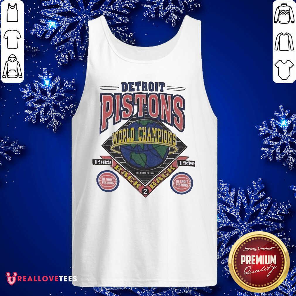 Sweet Detroit Pistons World Champions Shirt - Image 2
