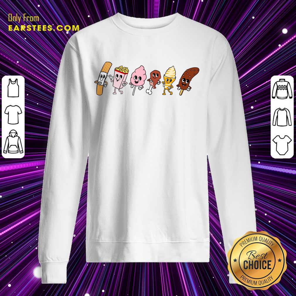 Lets All Go To A Theme Park Shirt - Image 4