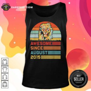 Alternative view of Lion Awesome Since August 2015 Vintage Shirt
